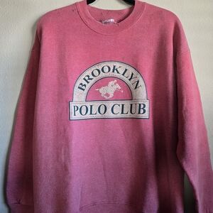 Source Unknown Pink Crewneck Sweater
